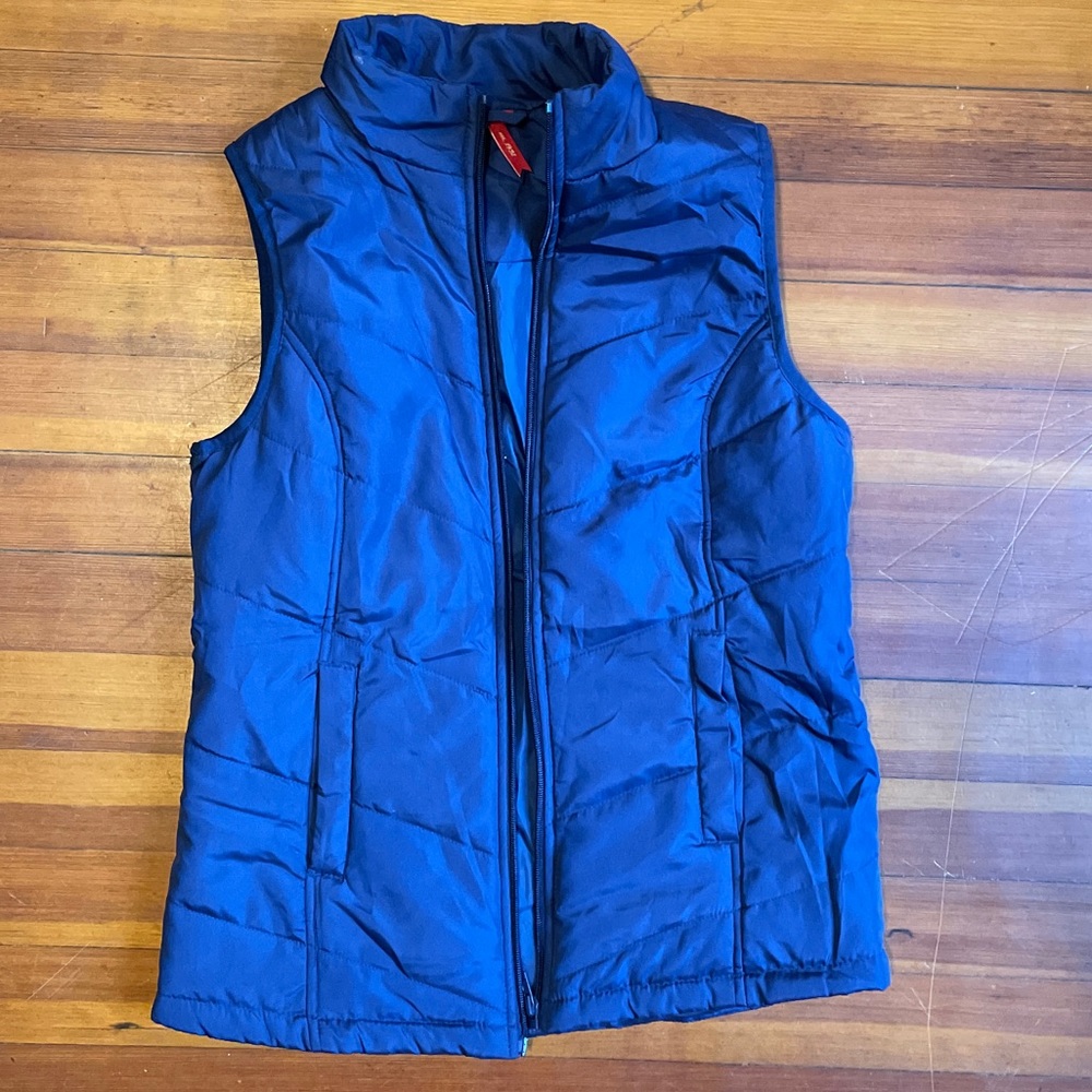 Blue Puffer Vest